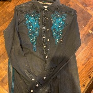 Roar Button Down Shirt